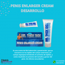 PENIS ENLARGER CREAM DESARROLLO